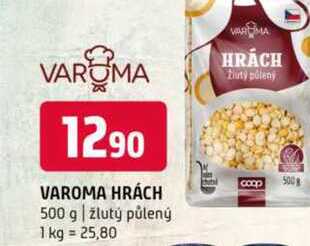 VAROMA HRÁCH 500 g žlutý půlený