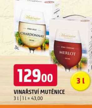 VINAŘSTVÍ MUTĚNICE 3l