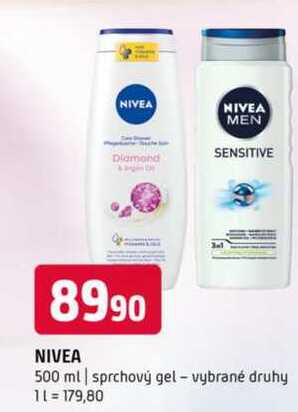 NIVEA 500 ml sprchový gel vybrané druhy