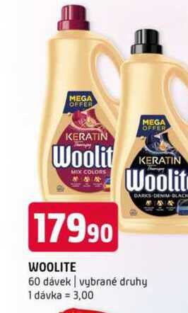 WOOLITE 60 dávek vybrané druhy