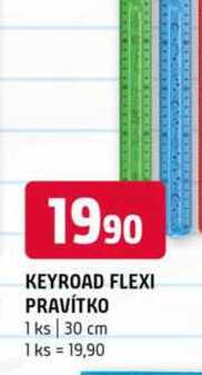 KEYROAD FLEXI PRAVÍTKO 1 ks 30 cm 