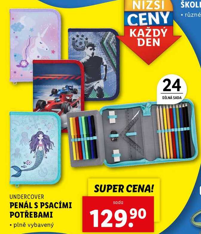 PENÁL S PSACÍMI POTŘEBAMI 