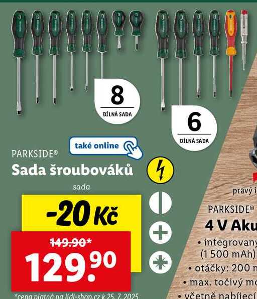 Sada šroubováků 