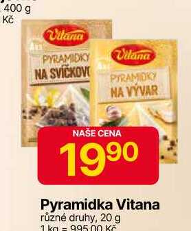 Vitana pyramidka koření 20g, vybrané druhy
