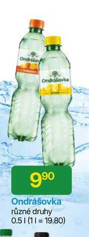Ondrášovka různé druhy 0.5l