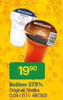 Božkov Original Tuzemský 0,04l