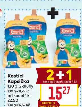 Kostíci Kapsička 130 g