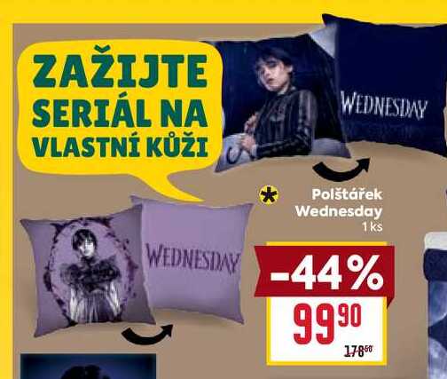 Polštářek Wednesday 1ks