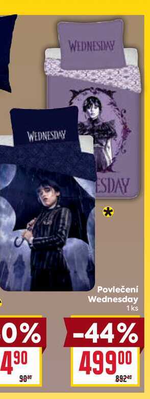 Povlečení Wednesday 1ks