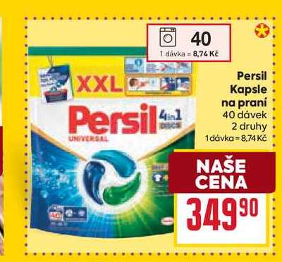 Persil Kapsle na praní 40 dávek 
