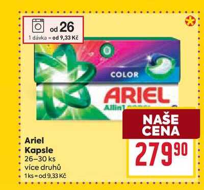 Ariel Kapsle 26-30 ks