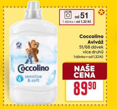 Coccolino Aviváž 51/68 dávek 