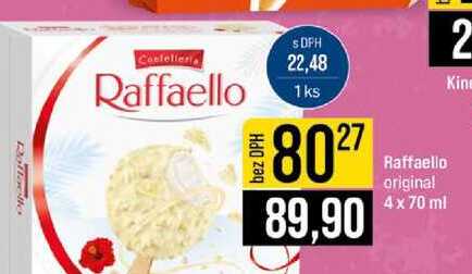 Raffaello original 4 x 70 ml 