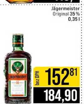Jägermeister Original 35% 0,35l