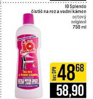 Splendo čistič na rez a vodní kámen octový original 750 ml 