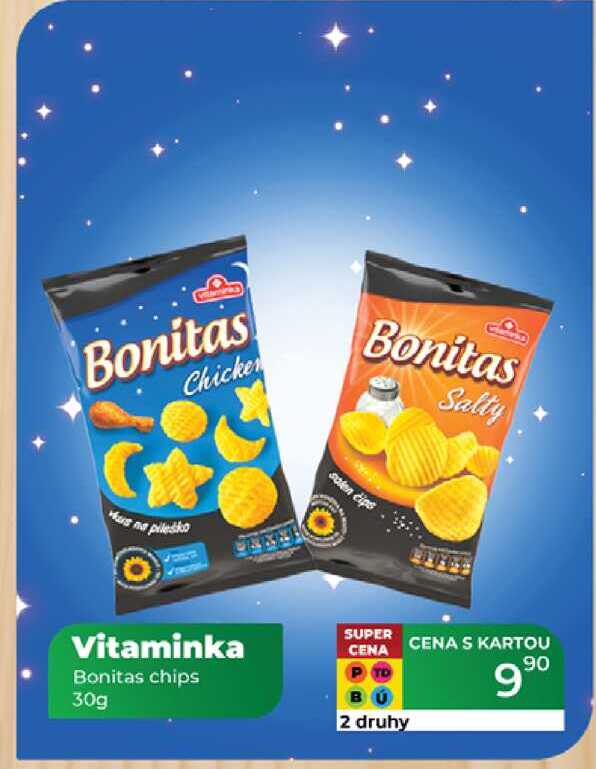 Vitaminka Bonitas chips 30g 