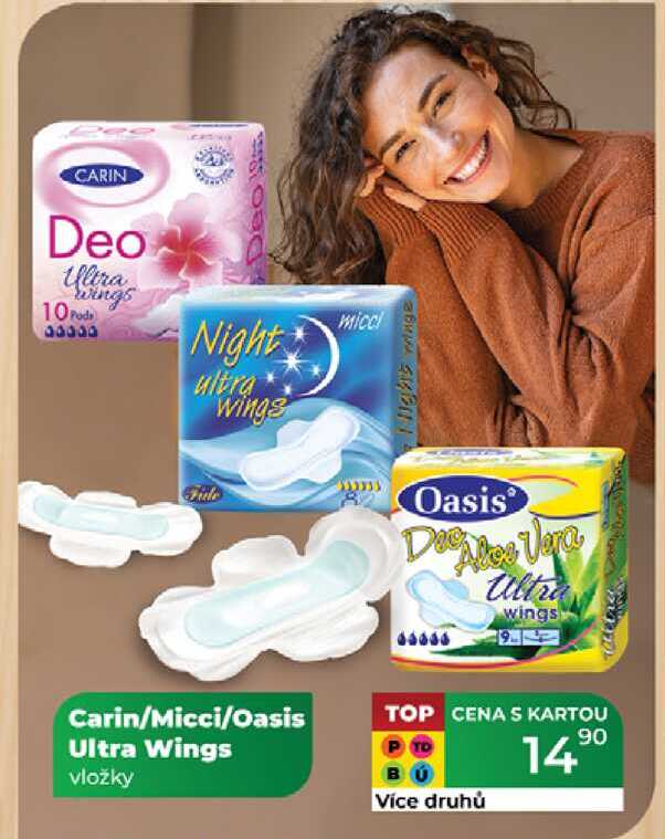 Carin/Micci/Oasis Ultra Wings vložky  