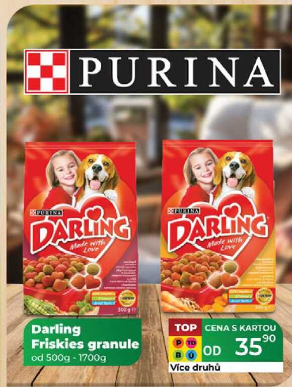 Darling Friskies granule od 500g - 1700g  