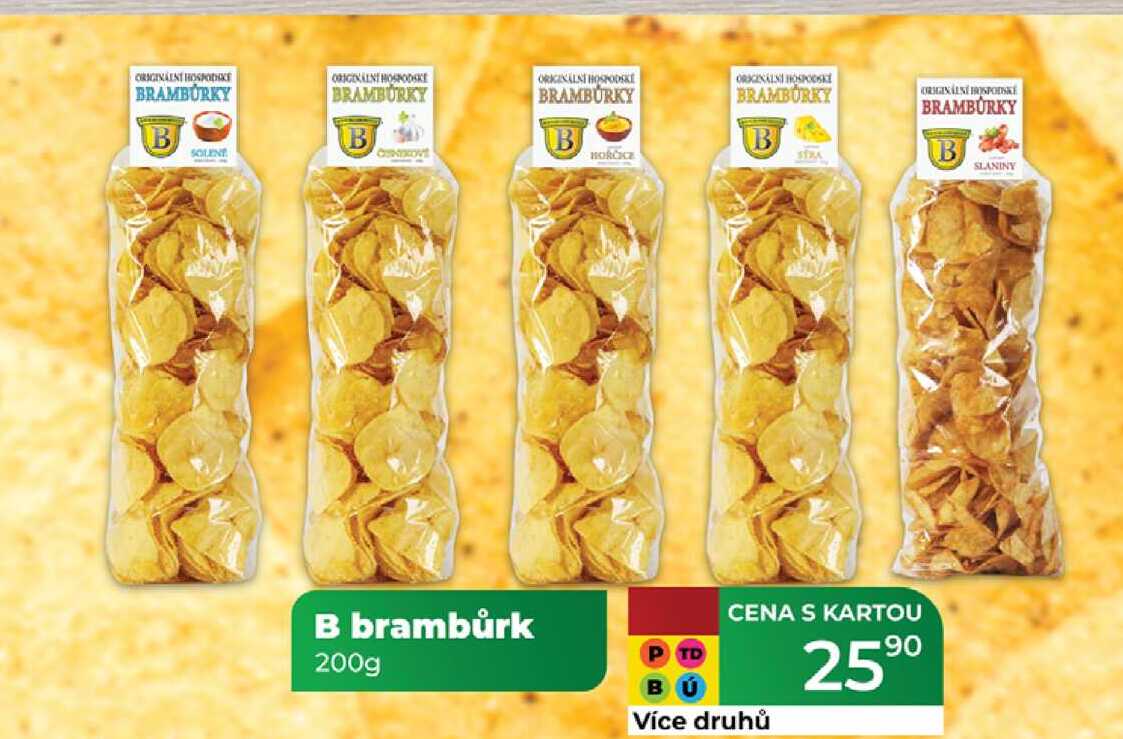 B brambůrky 200g 