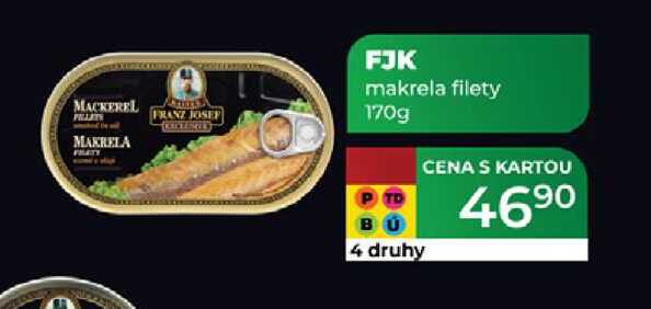 FJK makrela filety 170g 