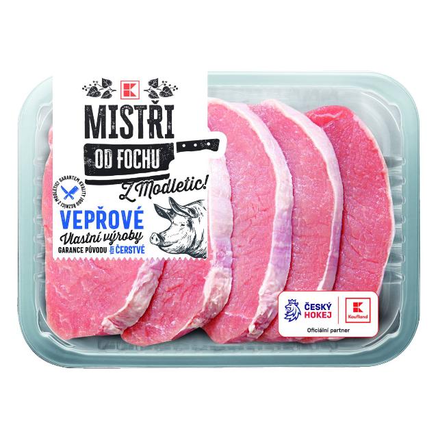 K-Mistři od fochu Vepřová pečeně bez kosti, plátky