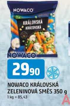 NOWACO KRÁLOVSKÁ ZELENINOVÁ SMĚS 350 g 
