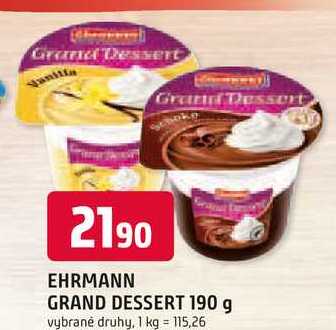 EHRMANN GRAND DESSERT 190 g 