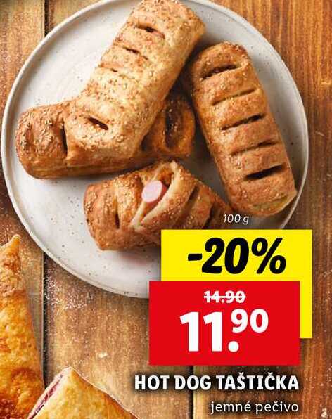 HOT DOG TAŠTIČKA, 100 g