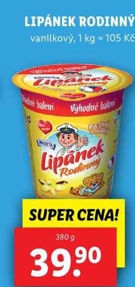 LIPÁNEK RODINNÝ, 380 g