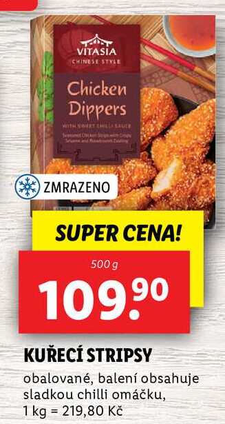 KUŘECÍ STRIPSY, 500 g