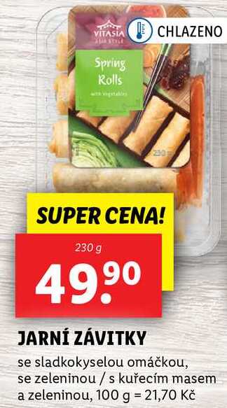 JARNÍ ZÁVITKY, 230 g