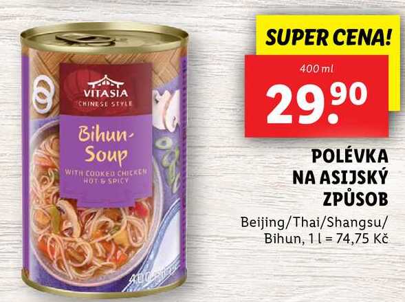 POLÉVKA NA ASIJSKÝ ZPŮSOB, 400 ml