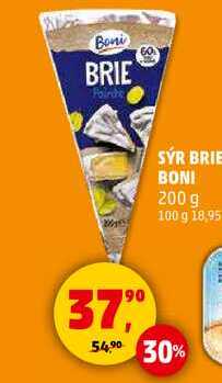 SÝR BRIE BONI, 200 g 