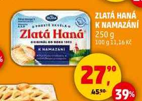 ZLATÁ HANÁ K NAMAZÁNÍ, 250 g