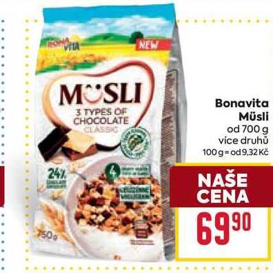 Bonavita Müsli od 700 g  