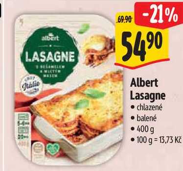 Albert Lasagne 400g