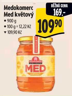 Medokomerc Med květový 900 g