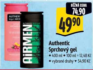 Authentic Sprchový gel 400 ml 