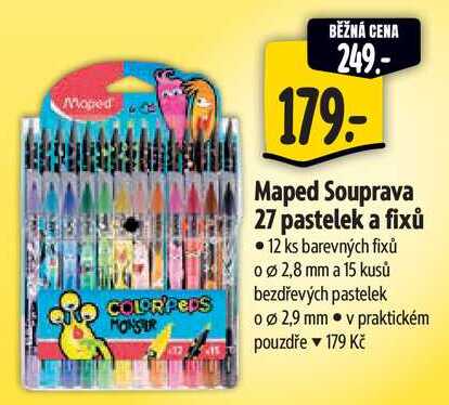 Maped Souprava 27 pastelek a fixů 