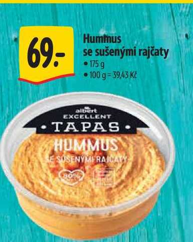 Hummus se sušenými rajčaty 175 g