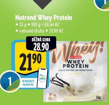 Nutrend Whey Protein 32 g 