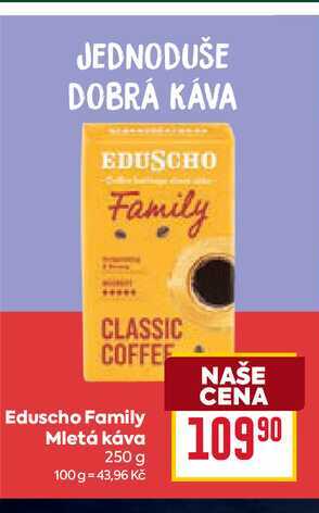 Eduscho Family Mletá káva 250 g 