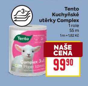 Tento Kuchyňské utěrky Complex 1 role 