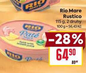 Rio Mare Rustico 115 g