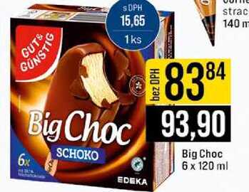 Big Choc 6 x 120 ml 
