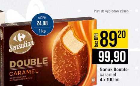 Nanuk Double caramel 4 x 100 ml 
