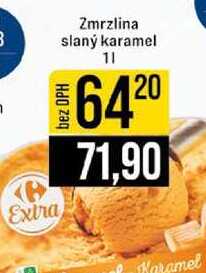 Zmrzlina slaný karamel 1l