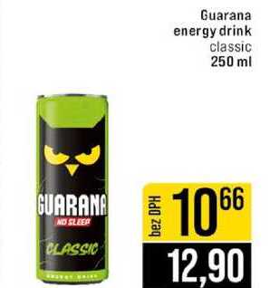 Guarana energy drink classic 250 ml 