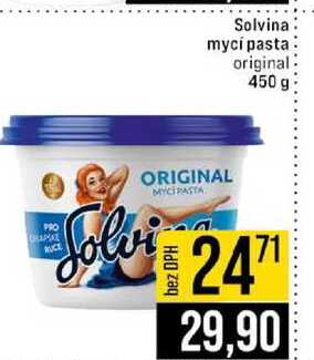 Solvina mycí pasta original 450 g 