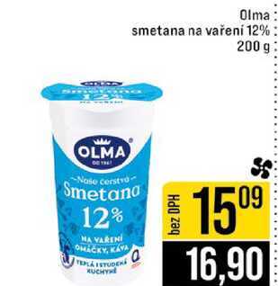 Olma smetana na vaření 12% 200 g 
